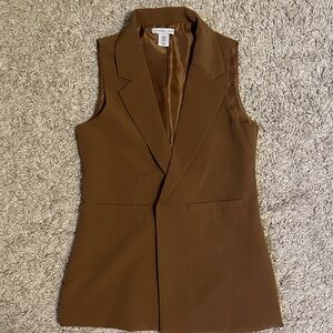 Sincerely Jules Chocolate Brown Vest